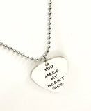 Guitar Pick Gift, You Make My Heart Sing Necklace, Guitar Pick Necklace, Gift For Him, Gift For Her, Guitar Pick Jewelry, Valentine Gift