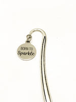 Reader Gifts, Born To Sparkle Bookmark, Planner Gifts, Bookmark Gifts, Reader Bookmarks, Reader Accessories, Daughter Gift, Achirvement Gift