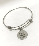 Miscarriage Memorial Gift, Mom Of An Angel Bracelet, Miscarriage Bracelet, Child Loss Gift, Angel Mom Gift, Child Loss Memorial Gift For Her