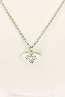 Sister Gifts, Sister Necklace, Sisters For Life Necklace, Sorority Sister Gift, Sisters In Heart Gift, Sister In Law Gift, Sister Birthday