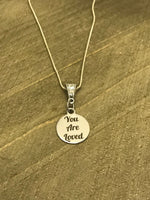 Love Jewelry, You Are Loved Necklace, You Are Loved Jewelry, Love Gifts, God Loves You, Christian Love Gift, Daughter Love Jewelry