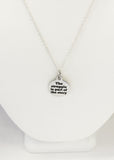 Encouraging Quotes, Success Quotes, The Struggle Is Part Of The Story Necklace, Encouraging Jewelry,  Encouraging Necklace, Motivating Quote