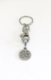 Recovery Gifts, Recovery Keychain, The Old Life Is Gone A New Life Has Begun, Recovery Bible Verse, Bible Verse Keychain, Scripture Gifts
