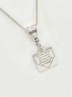 Softball Necklace, Safe At Home Necklace, Softball Player Gift, Student Athlete Gifts, Daughter Gifts, Softball Jewelry, Softball Daughter