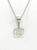 Softball Necklace, Safe At Home Necklace, Softball Player Gift, Student Athlete Gifts, Daughter Gifts, Softball Jewelry, Softball Daughter