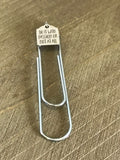 Motivation Bookmark, Do It With Passion Or Not At All Bookmark, Motivation Gifts, Planner Bookmark, Planner Motivation Accessories Gift