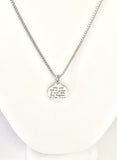 Christian Gift, Recovery Gift, The Old Life Is Gone A New Life Has Begun Necklace, Men Christian Jewelry, Christian Necklace, Baptism Gift