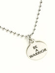 Warrior Necklace, Son Necklace, Son Encouragement, Be A Warrior Man Necklace, Boy Necklace, Boy Encouargement, Encouragement Gift For Him