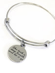 Encouraging Gifts, She Took A Deep Breath And Let It Go Bracelet, Motivating Gifts, Encouraging Jewelry, Encouraging Her, Girlfriend Gifts