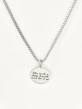 Encouraging Gift, She Took A Deep Breath And Let It Go Necklace, Encouraging Jewery, Encouraging Her, Divorce Gift, Let Go Of The Past