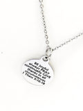 Christian Jewelry, Be Pray Give Necklace, Christian Necklace, Christian Gift, Graduation Necklace, Be Joyful, Always Pray, Give Thanks
