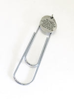 Planner Clip, Planner Bookmark, Christian Bookmark,  Be Pray Give Paper Clip Bookmark, Planner Accessories, Paper Clip Charm, Planner Charm