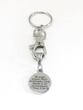 Christian Gifts, Be Pray Give Keychain, Christian Keychain, Christian Charms, Keychain Gifts, Scripture Gifts,  Bible Verse Charm Gifts