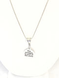 Encouraging Gift, The Struggle Is Part Of The Story Necklace, Encouraging Success, Encouraging Jewelry, Sympathy Gift, Divorce Gift For Her