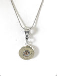 Shotgun Shell Necklace, 20 Gauge Shotgun Shell Pendant Necklace, Shotgun Shell Jewelry, 20g Shotgun Shell Jewelry, Shooting Sports Necklace