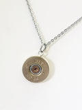 Shotgun Shell Pendant, Shotgun Shell Necklace, 20 Gauge Shell Pendant, Shotgun Shell Jewelry, Shooting Sports Pendant, Southwestern Style