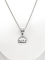 Encouraging Gift, Dare To Be Great Necklace, Encouraging Success, Encouraging Jewelry, Direct Sales Team Gift, Graduation Gift For Her