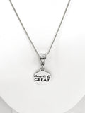 Encouraging Gift, Dare To Be Great Necklace, Encouraging Success, Encouraging Jewelry, Direct Sales Team Gift, Graduation Gift For Her