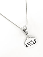 Encouraging Gift, Dare To Be Great Necklace, Encouraging Success, Encouraging Jewelry, Direct Sales Team Gift, Graduation Gift For Her