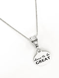 Encouraging Gift, Dare To Be Great Necklace, Encouraging Success, Encouraging Jewelry, Direct Sales Team Gift, Graduation Gift For Her