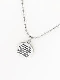 Son Necklace, Never Let Success Go To Your Head, Never Let Failure Go To Your Heart, Son Gift, Sports Gift, Son Encouragement, Necklace Gift