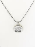 Son Necklace, Never Let Success Go To Your Head, Never Let Failure Go To Your Heart, Son Gift, Sports Gift, Son Encouragement, Necklace Gift