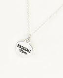 Baseball Mom Necklace, Baseball Mom Gift, Mother's Day Necklace Gift, Gift For Baseball Mom, Baseball Mom Jewelry, Team Mom Gift For Her
