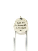 Stepmother Gift, Thank You For Loving Me As Your Own Bookmark, Stepmother Reader Gift, Stepmother Bookmark Gift, Mother In Law Gift For Her