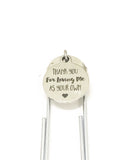 Stepmother Gift, Thank You For Loving Me As Your Own Bookmark, Stepmother Reader Gift, Stepmother Bookmark Gift, Mother In Law Gift For Her