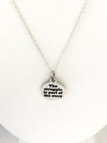 Encouraging Quotes, Success Quotes, The Struggle Is Part Of The Story Necklace, Encouraging Jewelry,  Encouraging Necklace, Motivating Quote