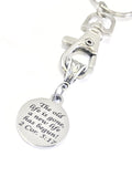 Recovery Gifts, Recovery Keychain, The Old Life Is Gone A New Life Has Begun, Recovery Bible Verse, Bible Verse Keychain, Scripture Gifts