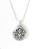 Diffuser Necklace, Teardrop Diffuser Necklace, Teardrop Pendant, Scent Diffuser, Scent Pendant, Scented Necklace, Diffuser Pendant Jewelry