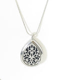Diffuser Necklace, Teardrop Diffuser Necklace, Teardrop Pendant, Scent Diffuser, Scent Pendant, Scented Necklace, Diffuser Pendant Jewelry