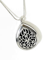 Diffuser Necklace, Teardrop Diffuser Necklace, Teardrop Pendant, Scent Diffuser, Scent Pendant, Scented Necklace, Diffuser Pendant Jewelry