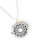 Diffuser Necklace, Round Diffuser Necklace, Filigree Pendant, Scent Diffuser, Scent Pendant, Scented Necklace, Diffuser Pendant Jewelry