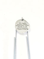 Planner Clip, Planner Bookmark, Christian Bookmark,  Be Pray Give Paper Clip Bookmark, Planner Accessories, Paper Clip Charm, Planner Charm