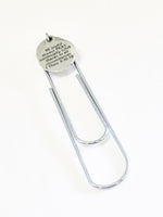 Planner Clip, Planner Bookmark, Christian Bookmark,  Be Pray Give Paper Clip Bookmark, Planner Accessories, Paper Clip Charm, Planner Charm