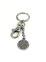 Christian Purse Clip, Christian Keychain, Keyring Clip, I Have Told You These Things Purse Clip, Christian Gift, John 16 33 Purse Charm