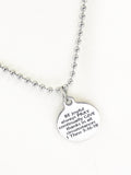 Christian Necklace, BE PRAY GIVE Necklace, Christian Gifts, Christian Jewelry, Graduation Gift, Scripture Necklace, Bible Verse Necklace