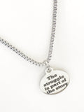 Encouraging Gift, The Struggle Is Part Of The Story Necklace, Encouraging Jewelry, Graduation Gift, Divorce Gift, Let Go Of The Past