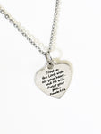 Scripture Jewelry, Scripture Necklace, Bible Verse Jewelry, Trust In The Lord With All Your Heart Jewelry, Scripture Gifts,  Proverbs 3 5 6