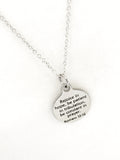 Christian Jewelry, Rejoice In Hope Necklace, Christian Necklace, Scripture Jewelry, Romans 12 12 Jewelry, Christian Gifts, Sympathy Gift