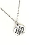 Wedding Jewelry, Christian Wedding Gift, Wedding Necklace, New Marriage Jewelry Gift, Wife Jewelry, By Wisdom A House Is Built Scripture