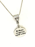 Broken Crayons Quote, Broken Crayons Still Color Necklace, Broken Crayons Gift, Motivating Quote, Encouraging Quote, Girlfriend Gift For Her
