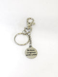 Motivating Gift, Broken Crayons Still Color Keychain, Motivating Keychain, Motivating Broken Crayon Quote, Gift For Her, Sympathy Gift