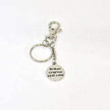 Motivating Gift, Broken Crayons Still Color Keychain, Motivating Keychain, Motivating Broken Crayon Quote, Gift For Her, Sympathy Gift