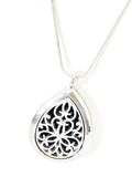 Diffuser Necklace, Teardrop Diffuser Necklace, Teardrop Pendant, Scent Diffuser, Scent Pendant, Scented Necklace, Diffuser Pendant Jewelry