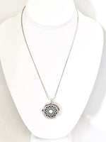 Diffuser Necklace, Round Diffuser Necklace, Filigree Pendant, Scent Diffuser, Scent Pendant, Scented Necklace, Diffuser Pendant Jewelry