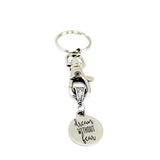 Keychain Gift, Dream Without Fear Keychain, Success Quote Gift, Motivational Quote, Charm Keychain, Success Quote, Direct Sales Team Gift