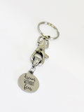 Keychain Gift, Dream Without Fear Keychain, Success Quote Gift, Motivational Quote, Charm Keychain, Success Quote, Direct Sales Team Gift